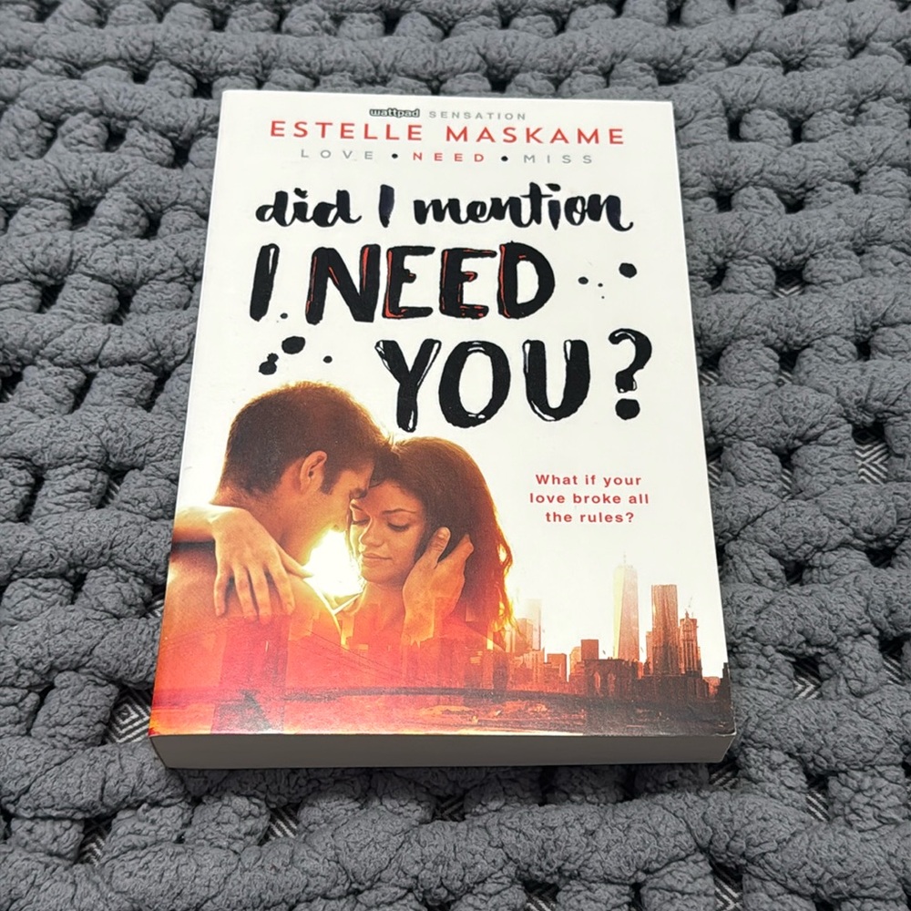 Estelle Maskame 'Did I Mention I Need You?' Book